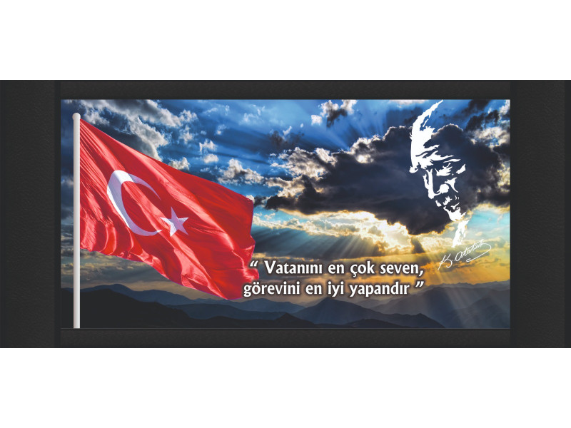 Atatürklü Makam Panosu 06